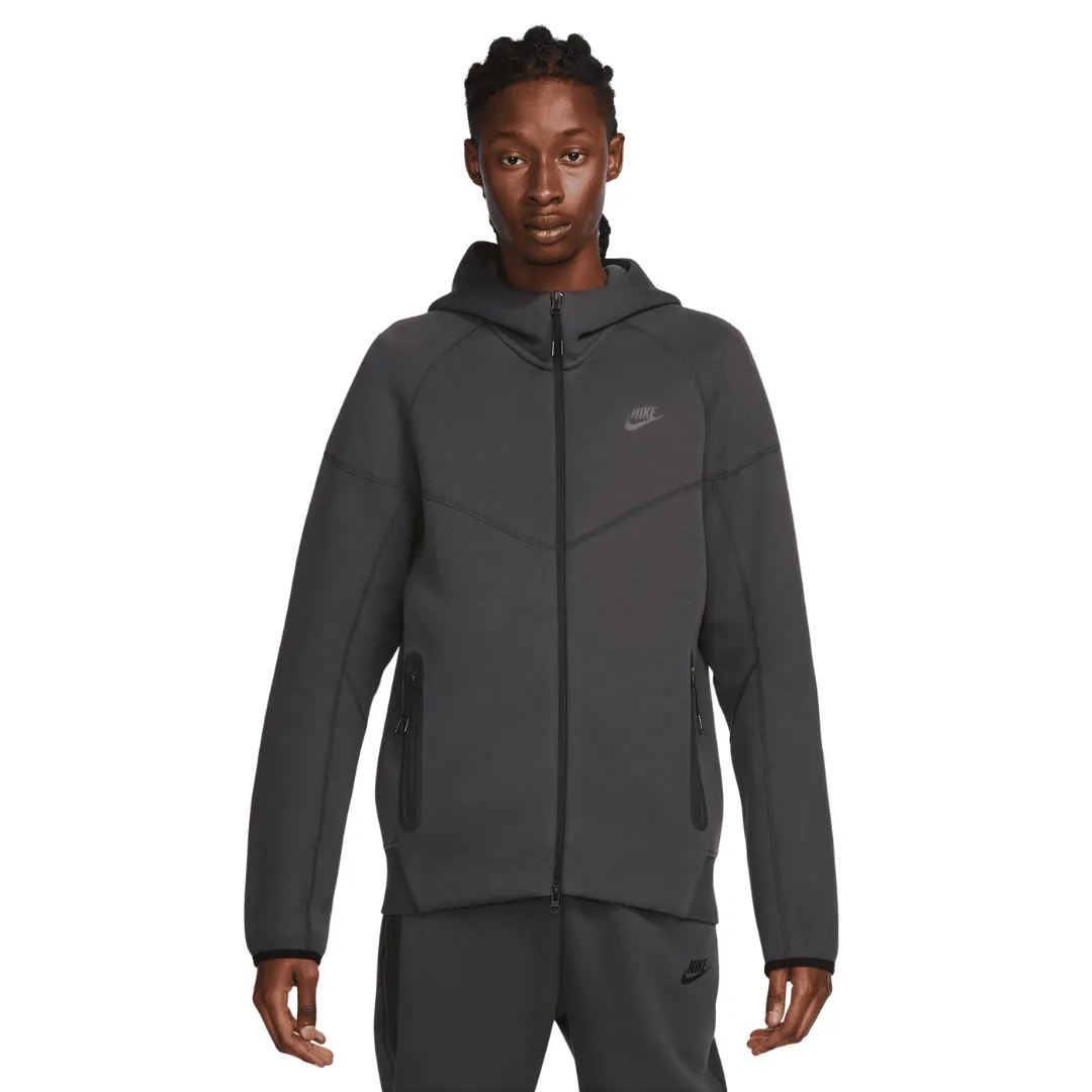 Men's Nike Sportswear Tech fleece Windrunner - Anthracite/Black