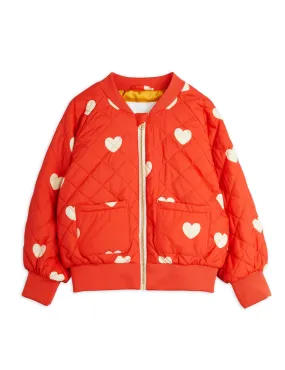 NEW Mini Rodini | Hearts aop baseball jacket