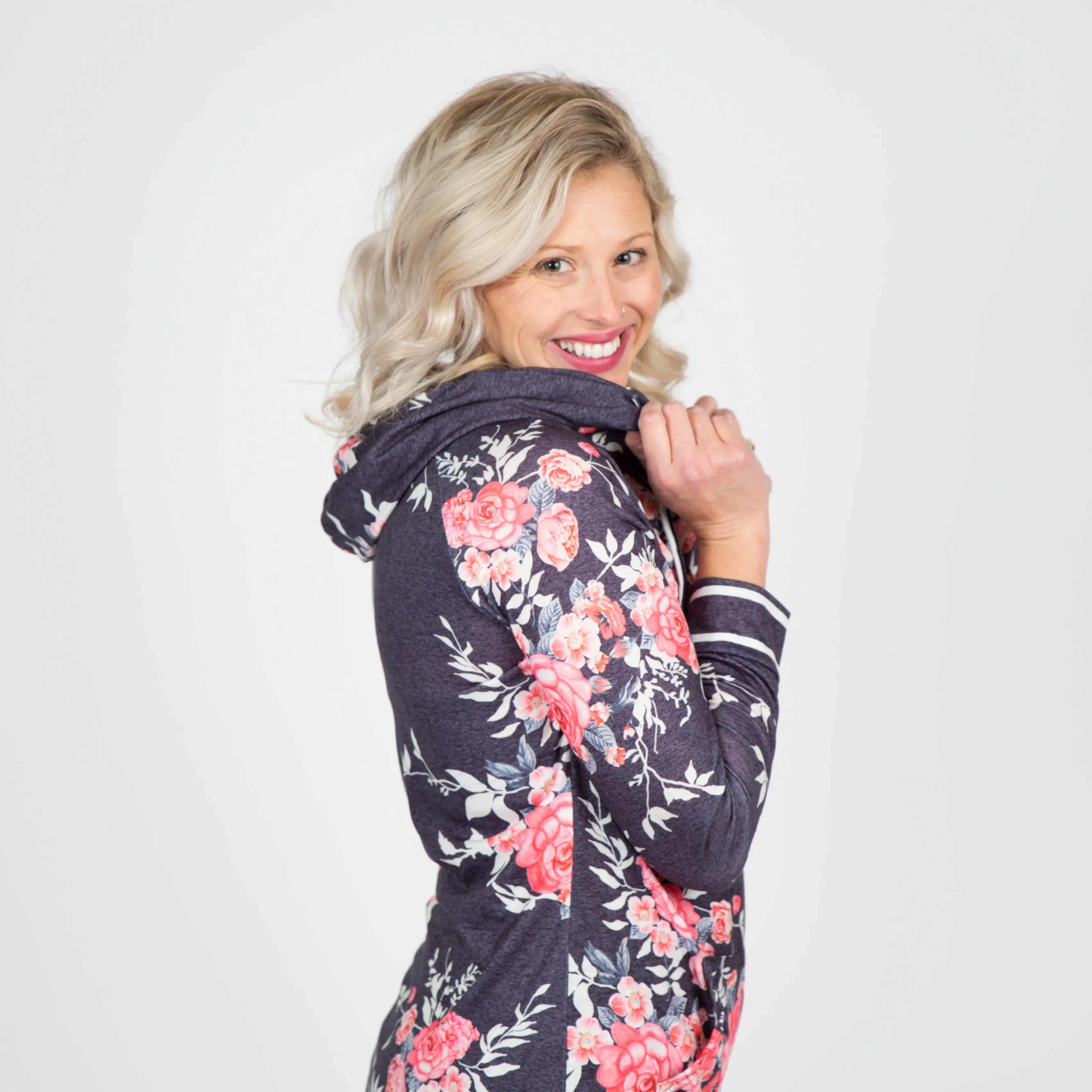 Nicolette's Signature Hoodie - Skylar Floral