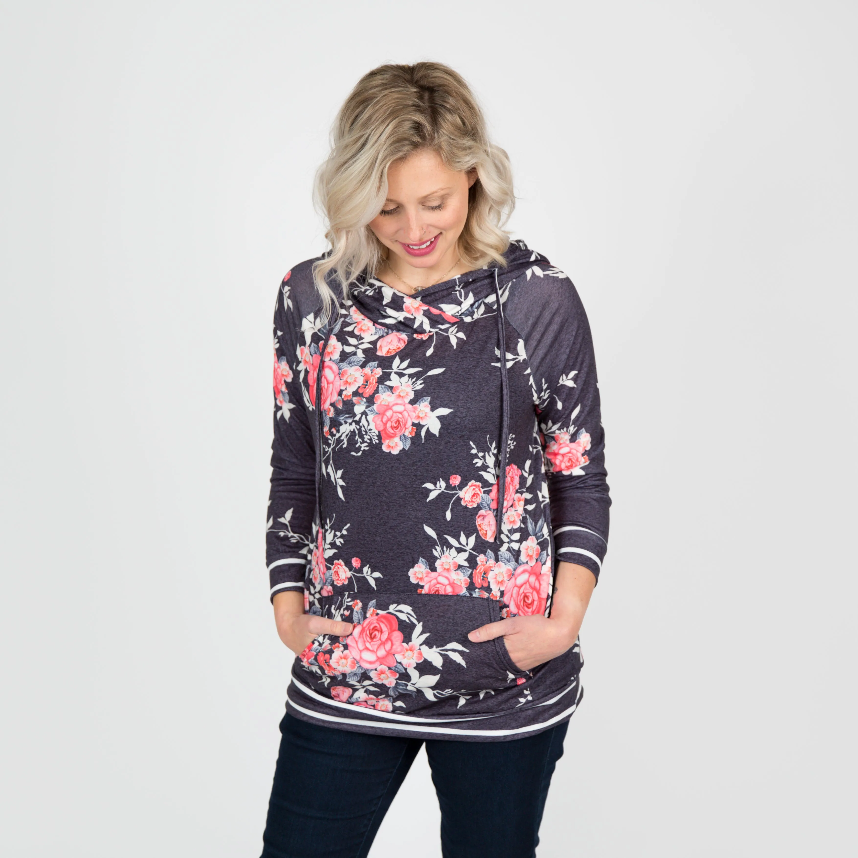 Nicolette's Signature Hoodie - Skylar Floral