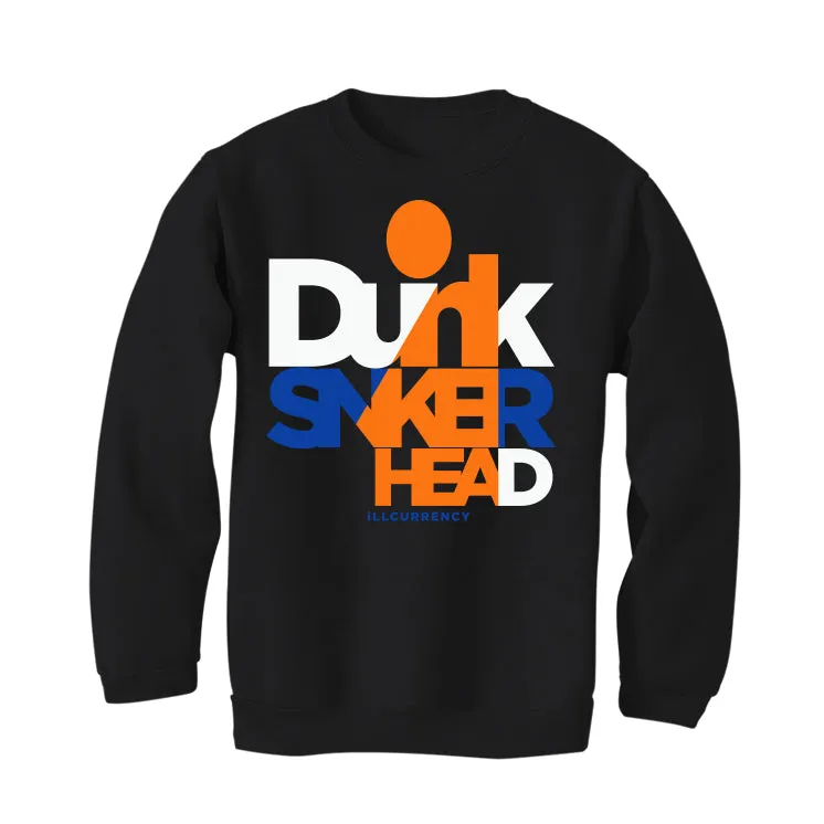 Nike Dunk Low "Knicks" | ILLCURRENCY Black T-Shirt (DUNK OFFICIAL)