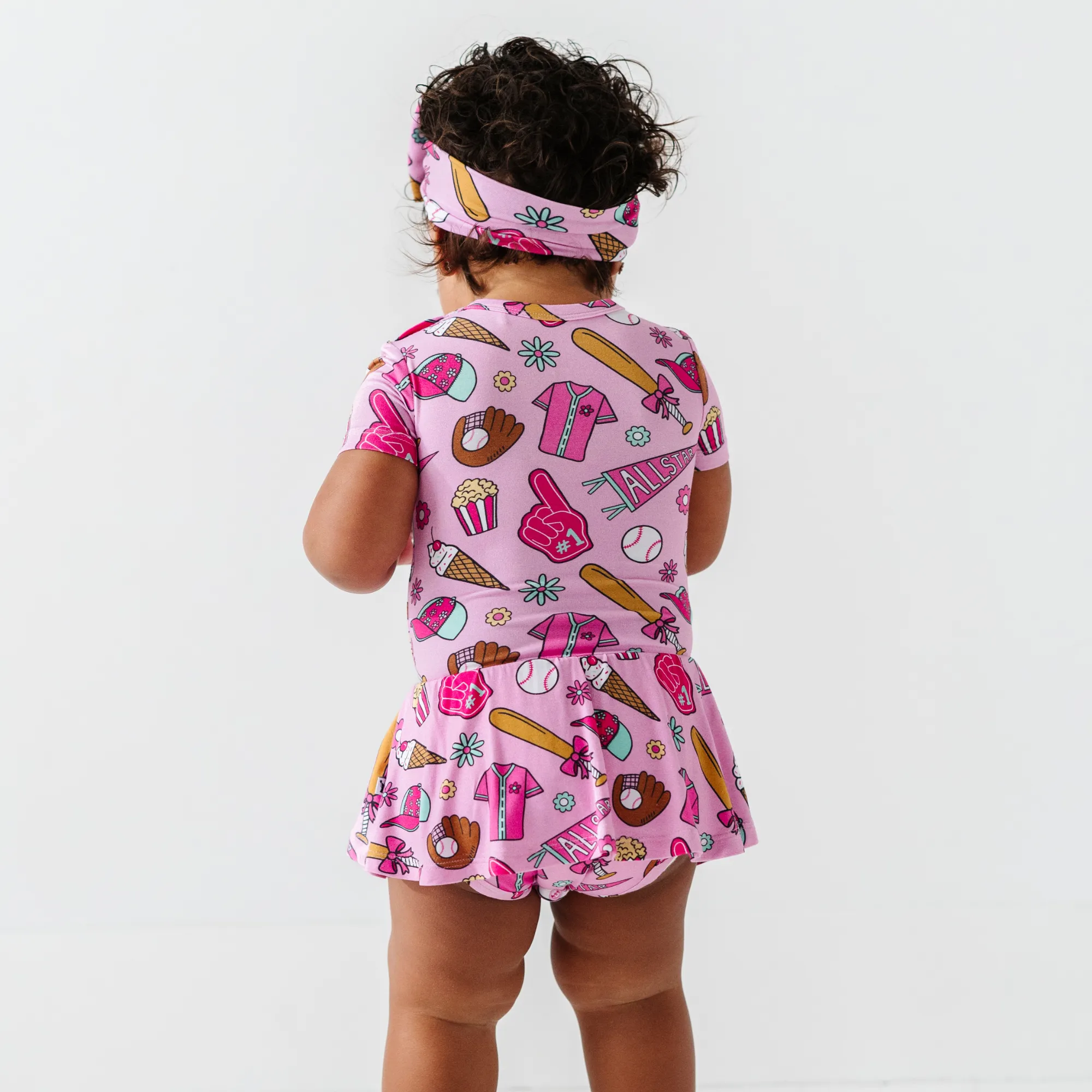 No Place Like Home Pink Baby Twirl Dress