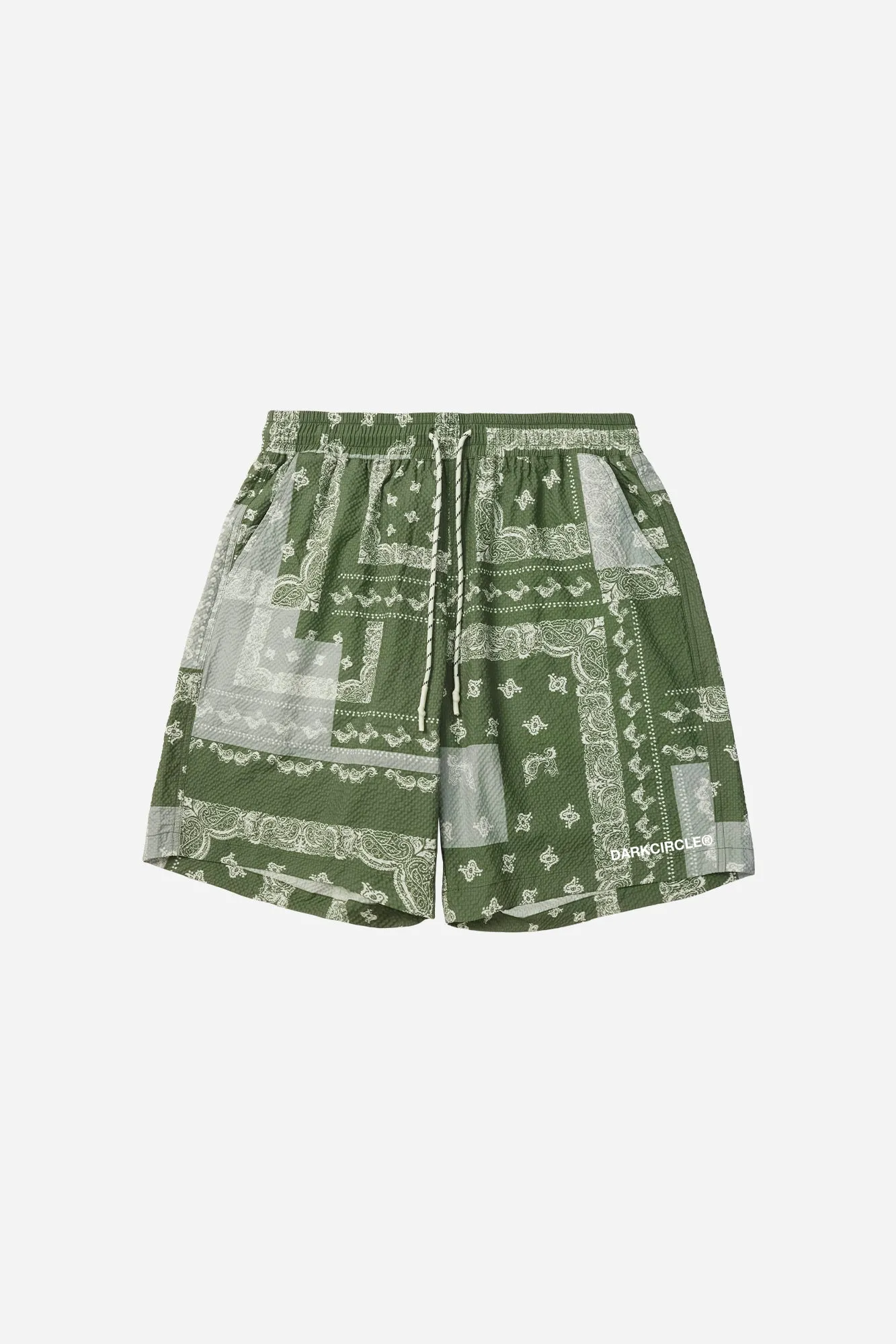 Paisley Shorts - Green