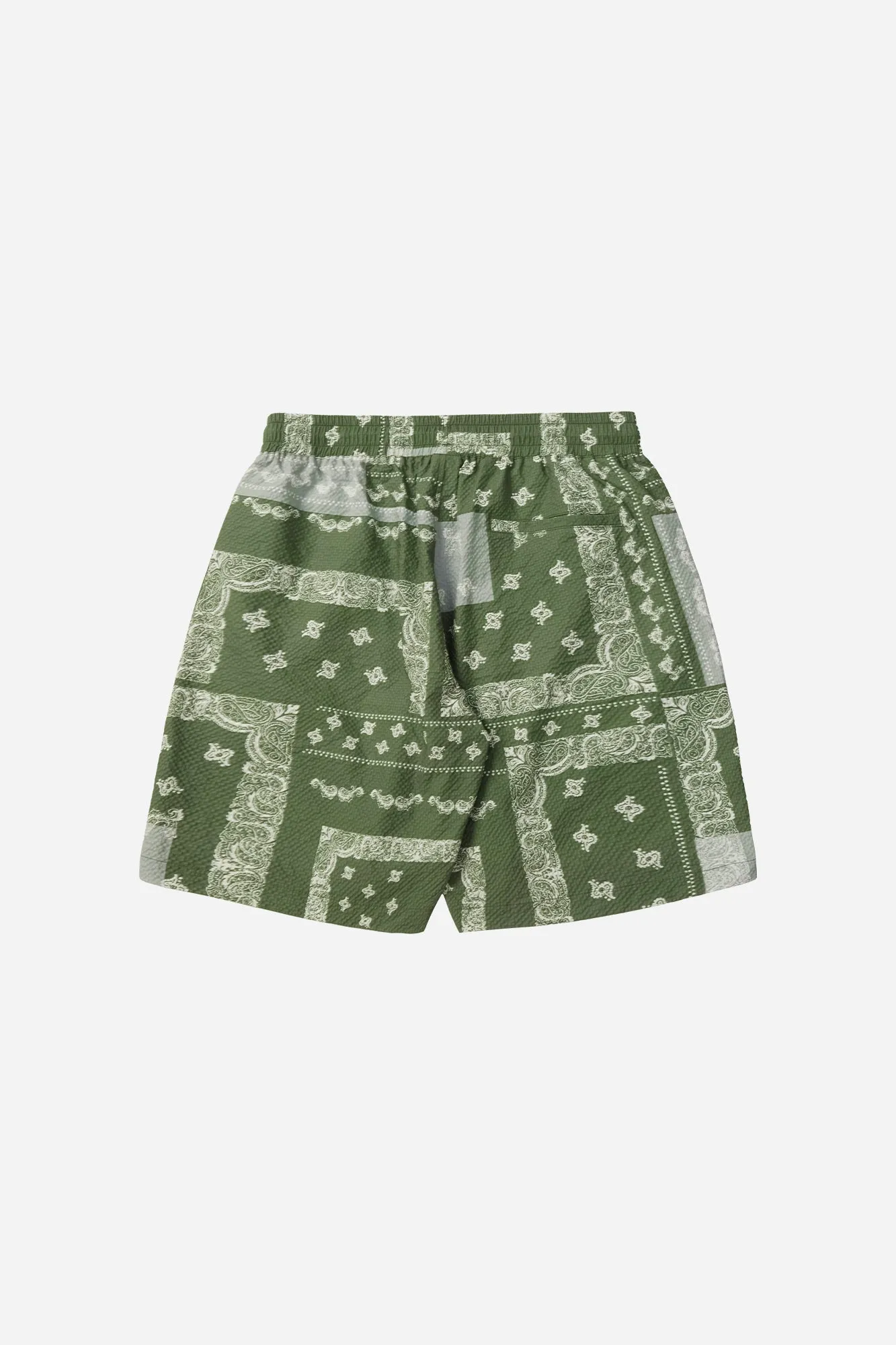 Paisley Shorts - Green