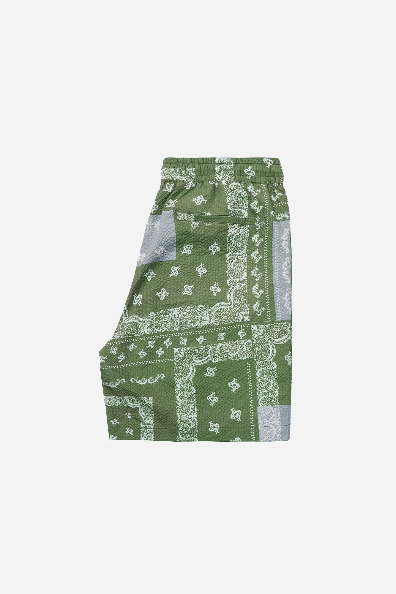 Paisley Shorts - Green