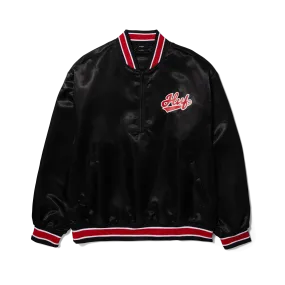 Pop Fly Satin Baseball Jacket