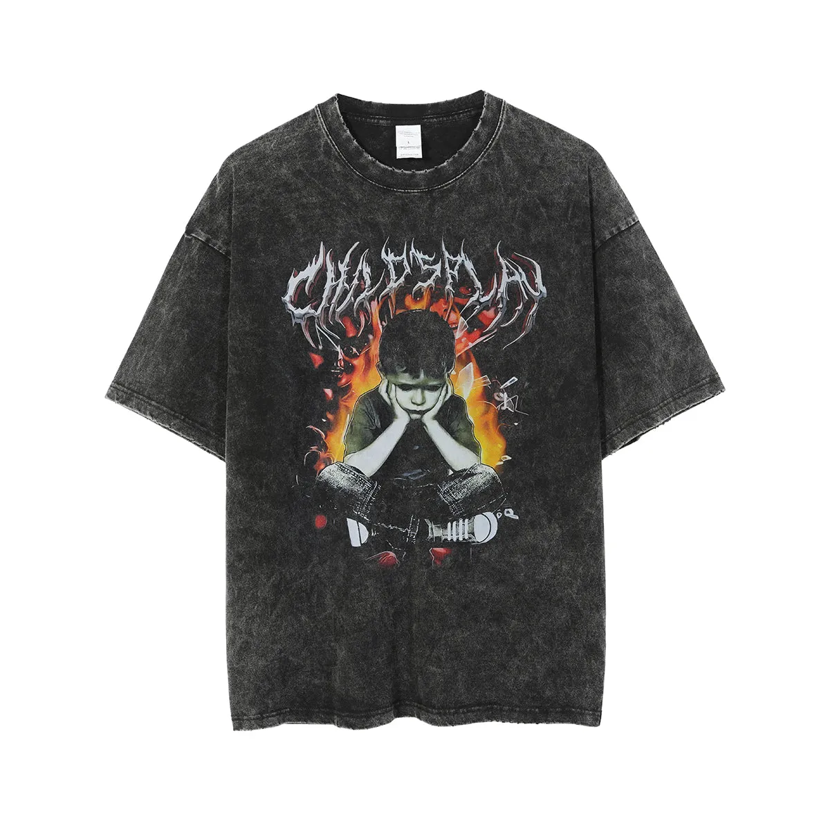 "CHILD'S PLAY" AMERICAN VINTAGE DISTRESSED TEE