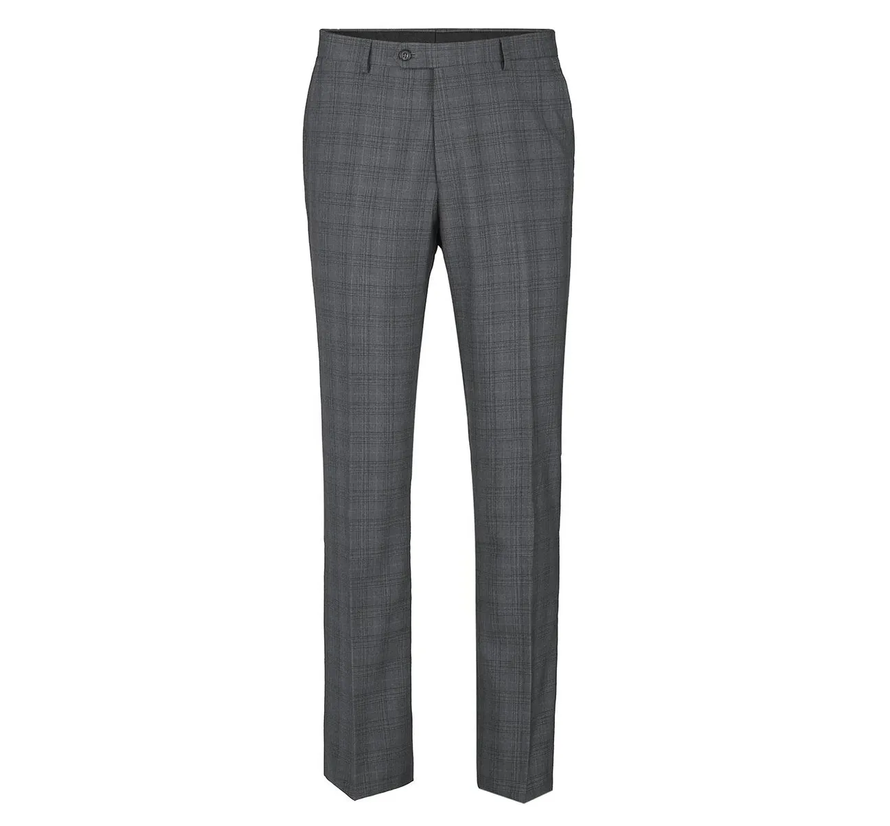 RENOIR 3-Piece Classic Fit Single Breasted Windowpane Suit 278-1