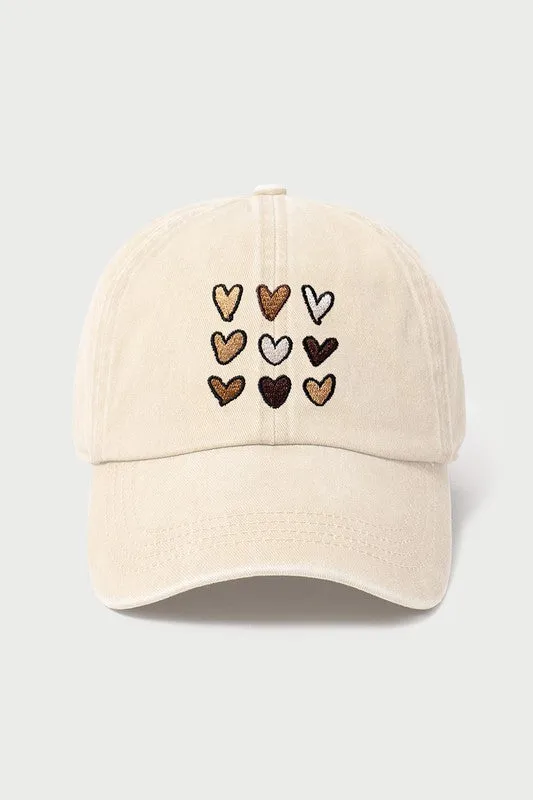 Show your Heart Baseball Hat