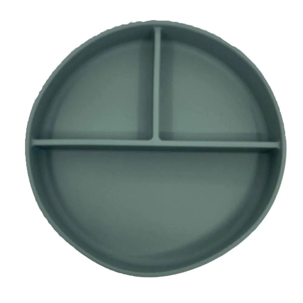 SILICONE DIVIDED TRAY - 4 COLOURS