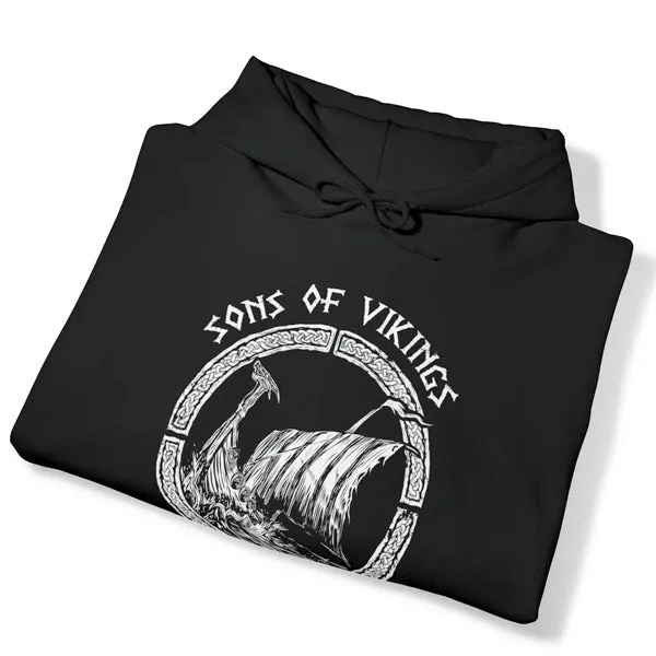 Sons of Vikings - Hooded Sweatshirt