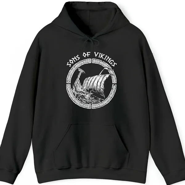 Sons of Vikings - Hooded Sweatshirt