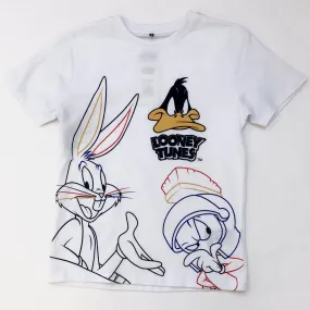 Southpole Looney Tunes Kids Graphic T-Shirt - Fun Cartoon Print Tee for Boys and Girls