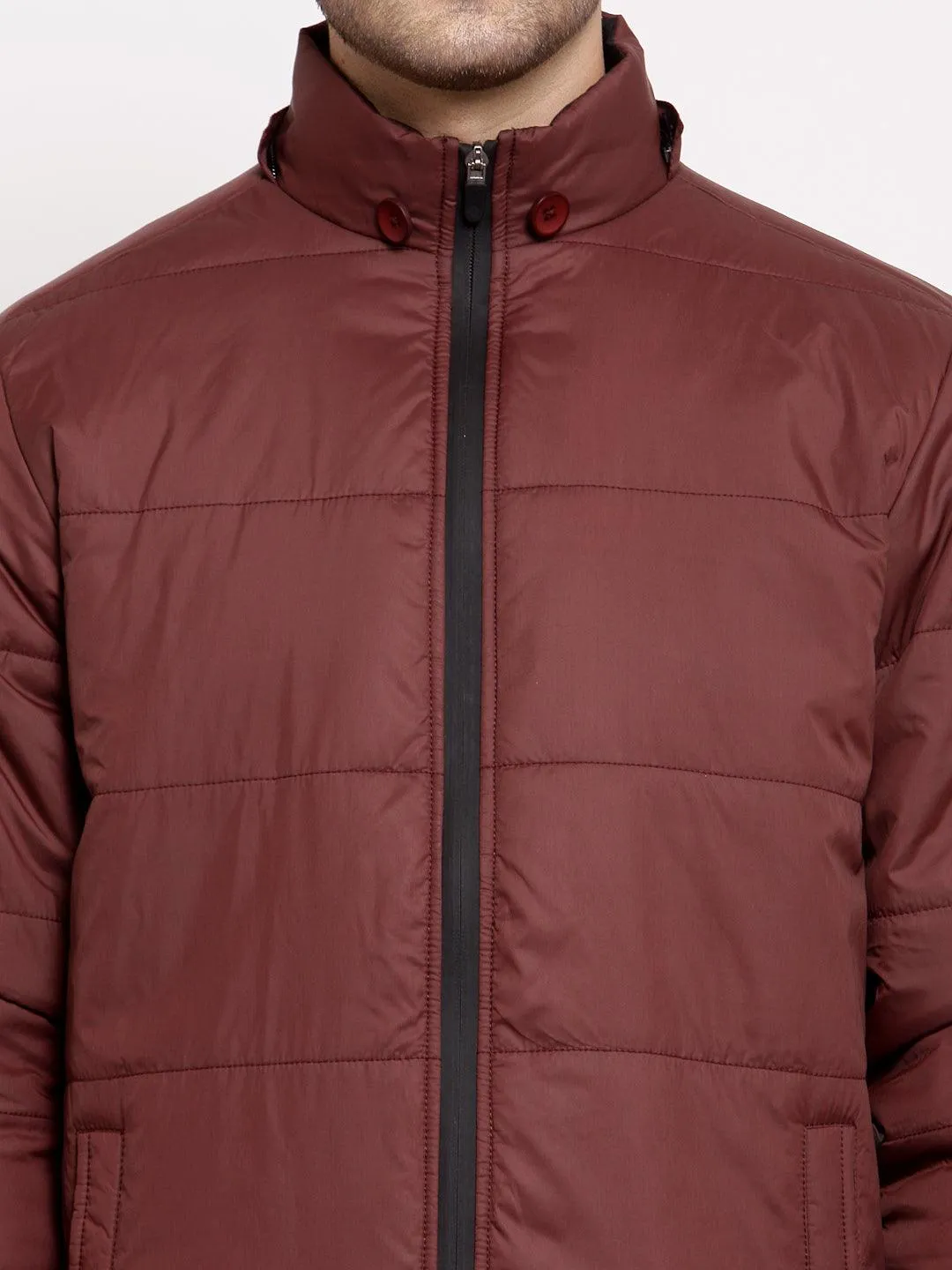 Style Quotient Mens Solid Quilted Jackets