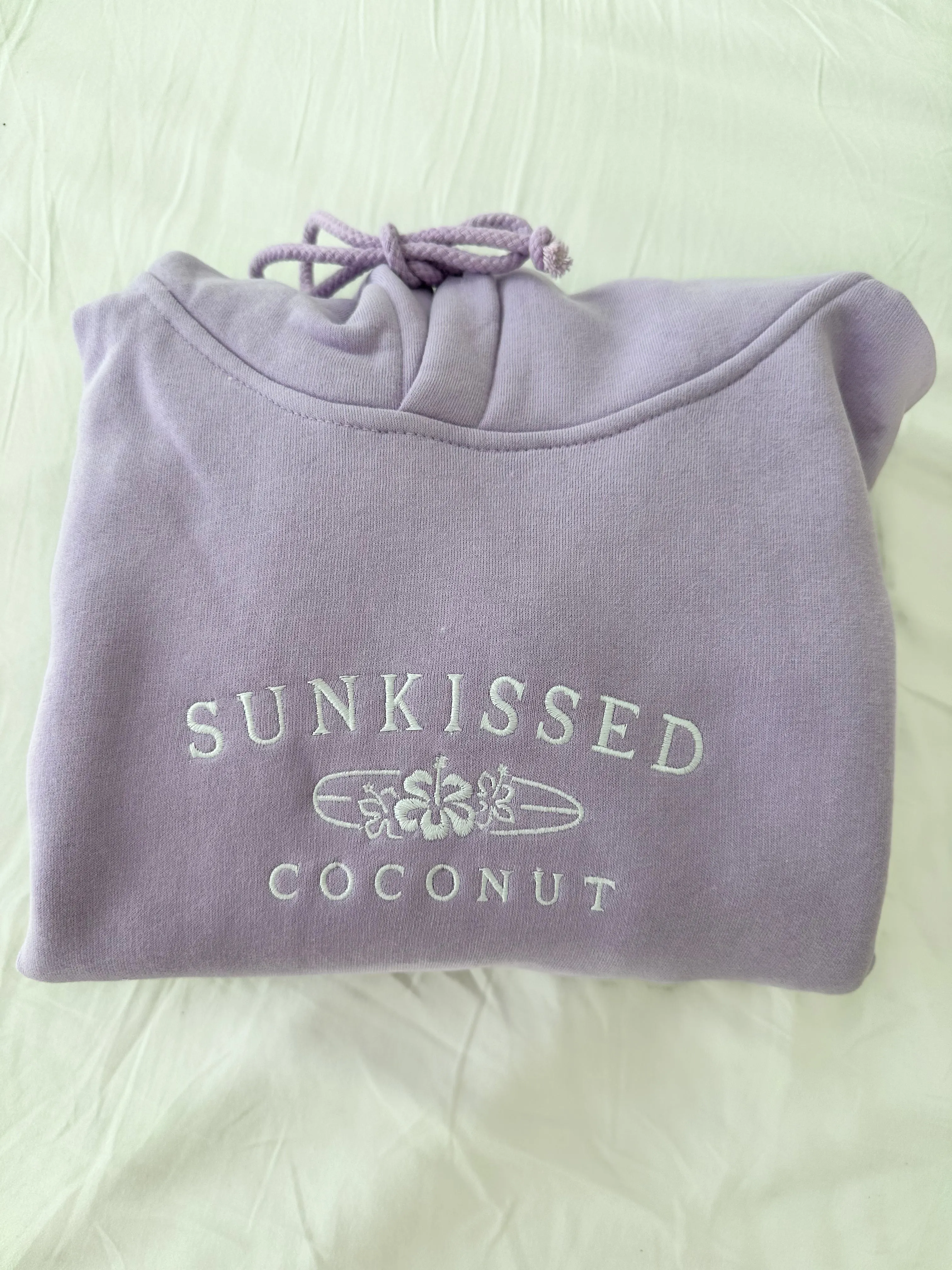 Sunkissedcoconut Embroider Hoodie