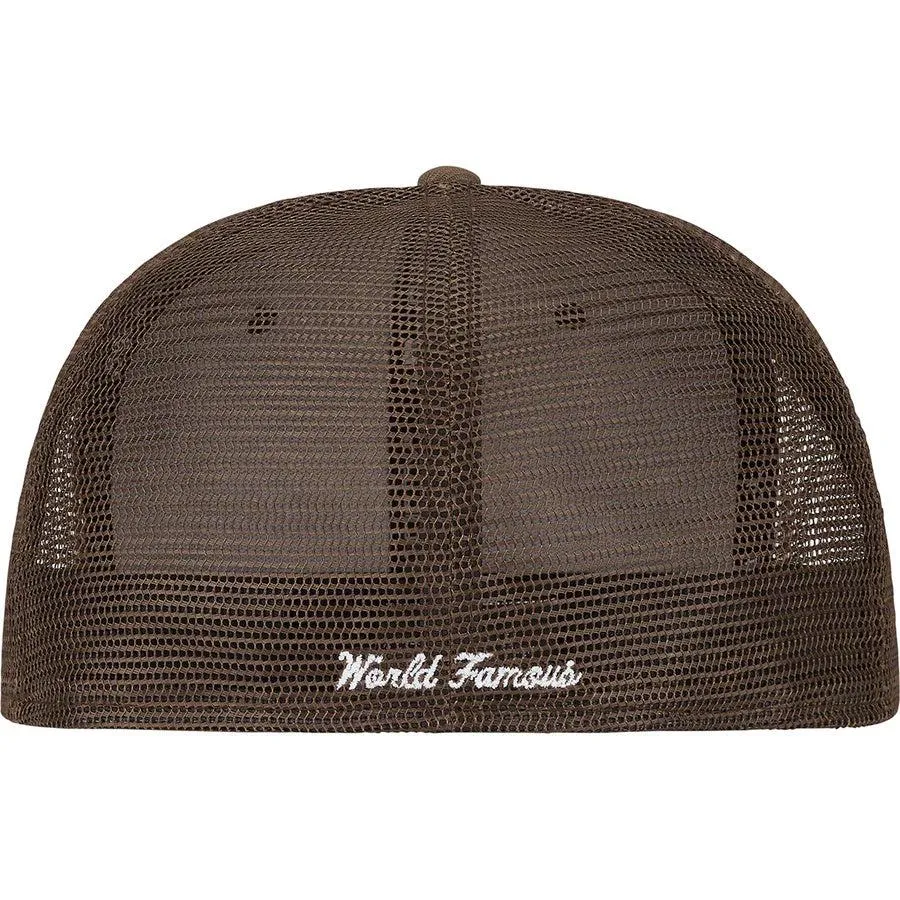 Supreme Box Logo Mesh Back New Era (Brown)