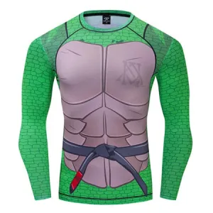 Teenage Mutant Ninja Turtles Compression Long Sleeve Rashguard