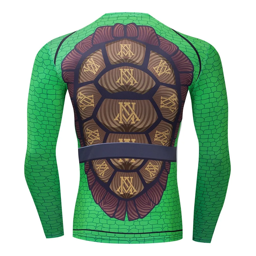 Teenage Mutant Ninja Turtles Compression Long Sleeve Rashguard