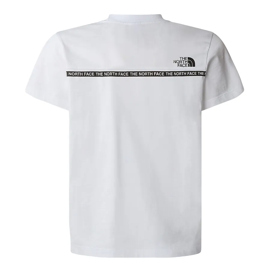 The North Face boys' short sleeve t-shirt in Zumu cotton NF0A877SFN41 white