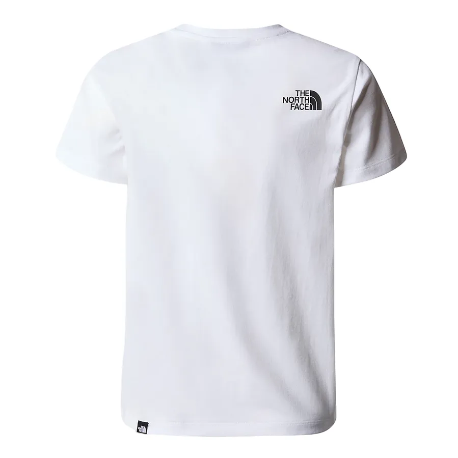 The North Face Easy NF0A87T6XOY boy's short sleeve t-shirt white