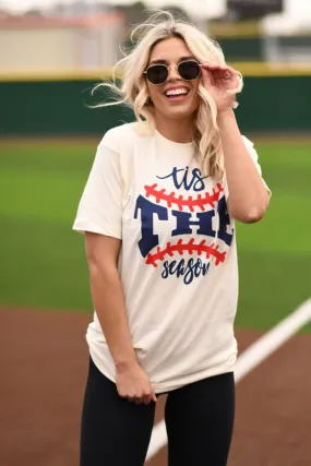 Tis The Season Baseball Graphic Tee