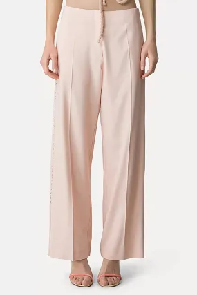 TROUSERS WITH CRYSTAL DETAILING