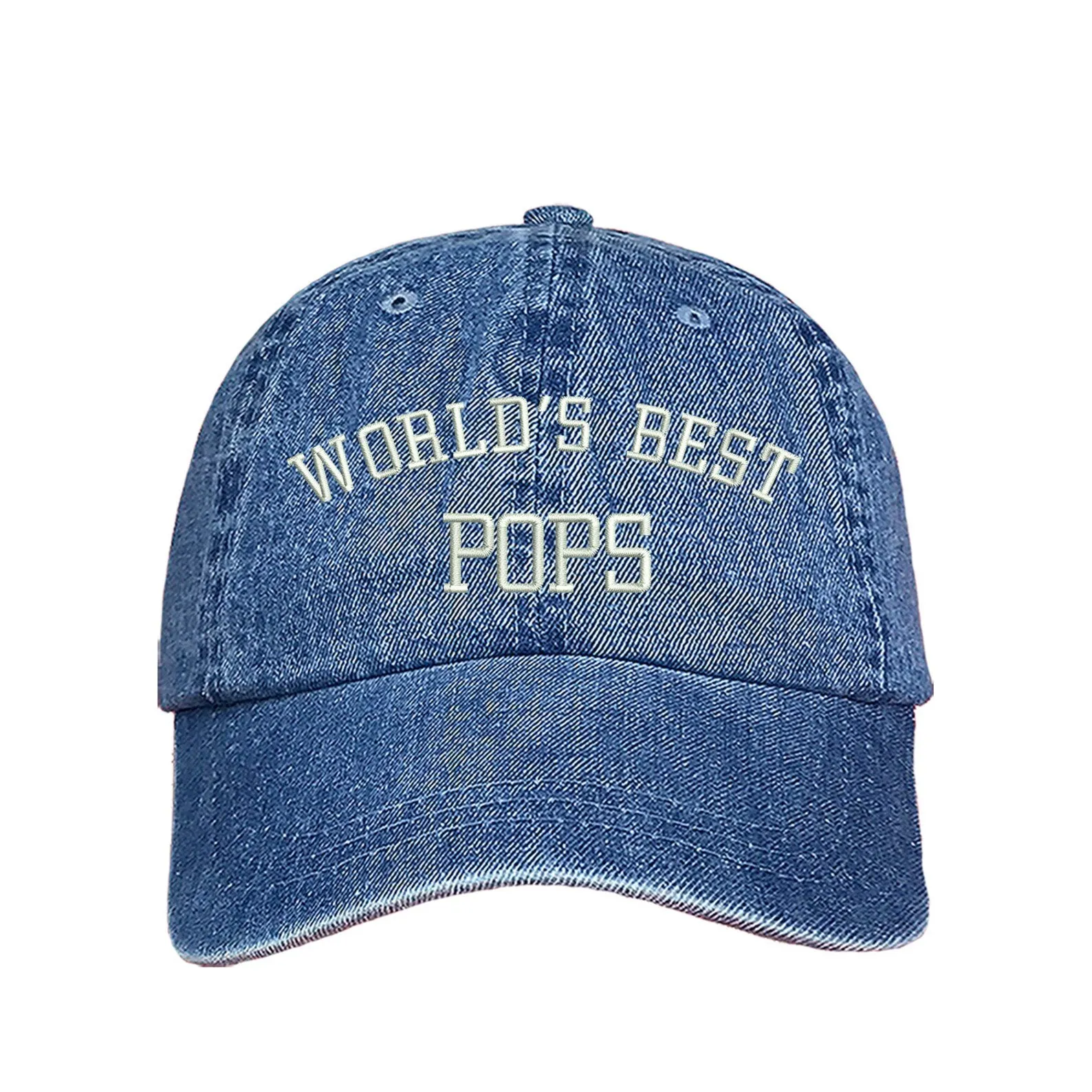 Worlds Best Pops Baseball Hat