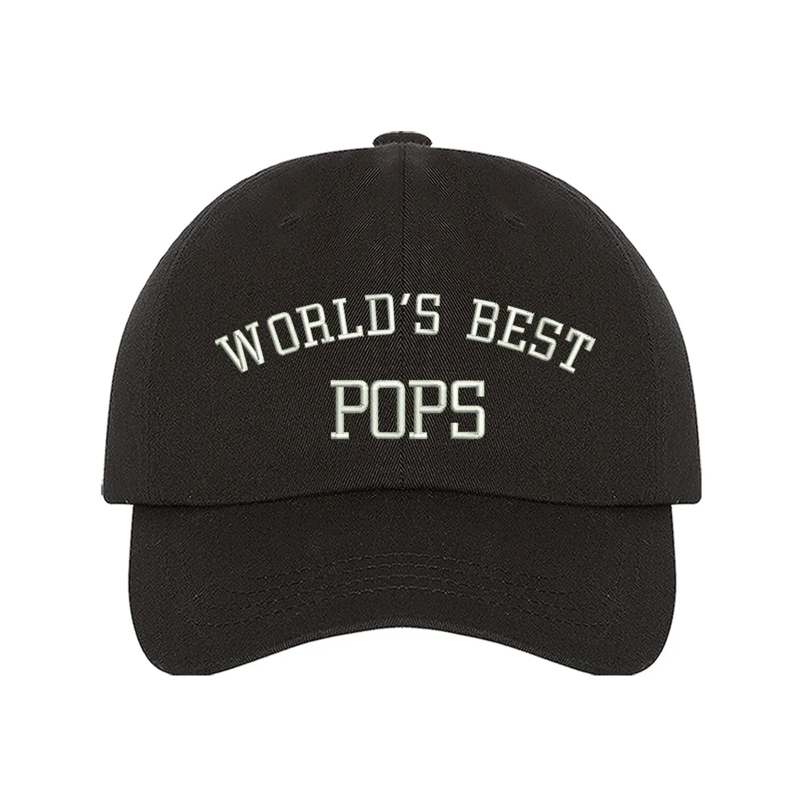 Worlds Best Pops Baseball Hat