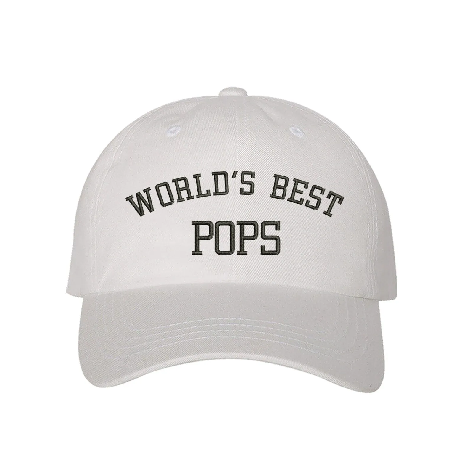 Worlds Best Pops Baseball Hat